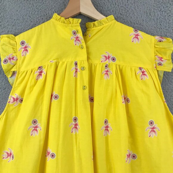 New Floe Fanny Floral Dress with ruffle shoulder size M - Picture 4 of 14
